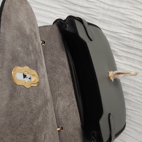 Mulberry Charcoal Leather Crossbody Bag - Picture 3 of 5